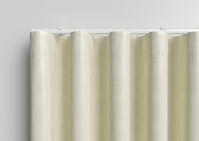 Shima Faux Silk, Oyster - Made to Measure Curtains - Image 13